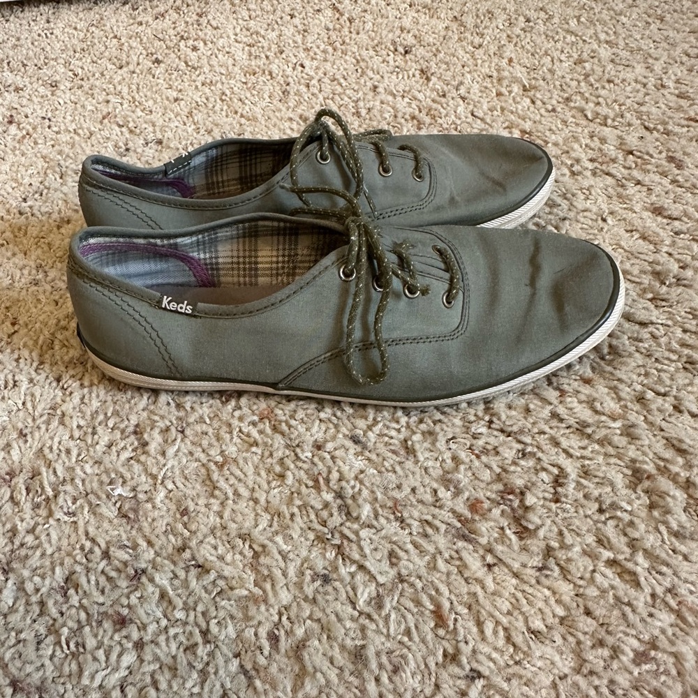 Keds Women's Olive Green Casual Shoes